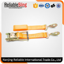 En Standard Retractable Ratchet Strap for Cargo Lashing